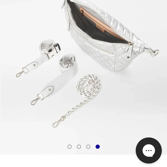 Mz Wallace
Silver Crosby Crossbody Sling Bag - Picture 2 of 3